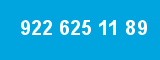 922 625 11 89 922 625 11 89